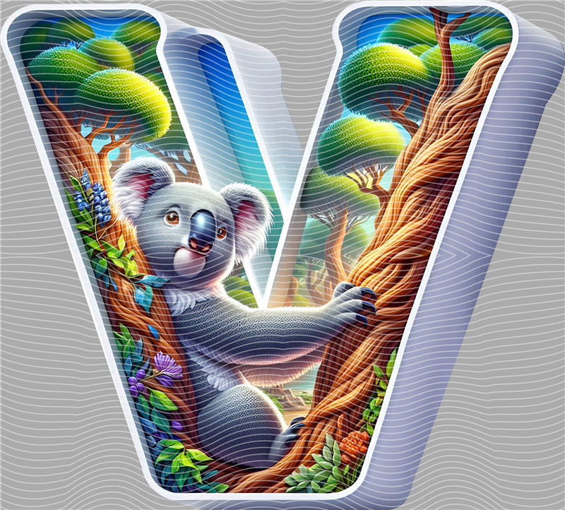 Letters A to Z and Number-AZ 85